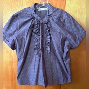 KMJ by Kate Mchale Jensen Kiki blouse made in USA size xl